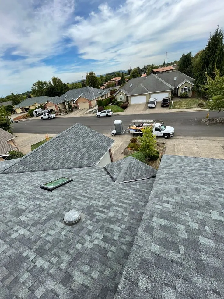 Shingle roof on a home in King County, WA